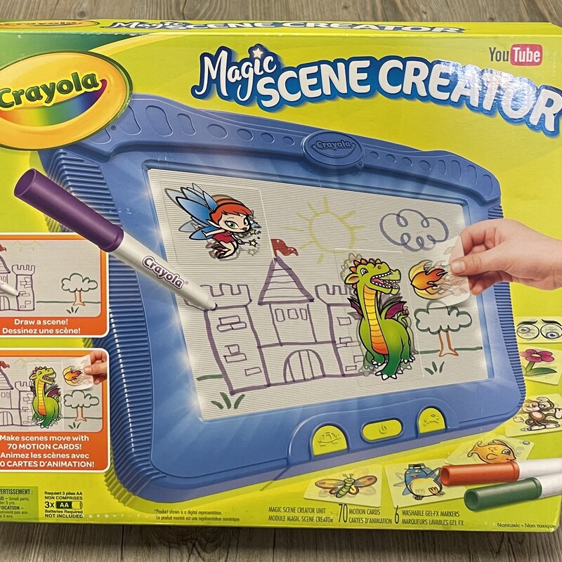 Crayola Magic Scene Creator, Multi, Size: Pre-owned