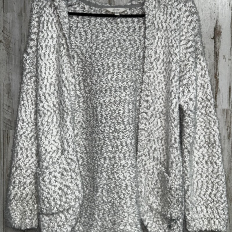 12/14 White Knit Cardigan