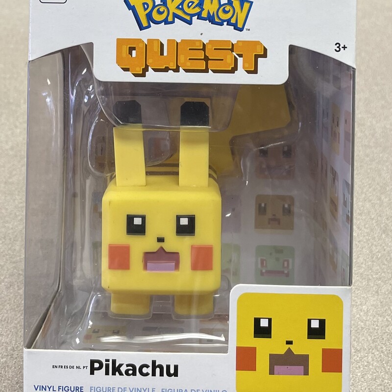 Pokemon Quest Pikachu, Yellow, Size: NEW