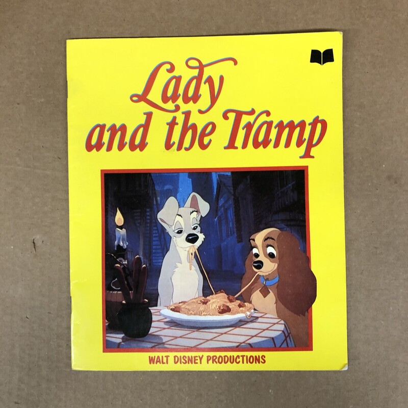 Lady And The Tramp, Size: Back, Item: Paper