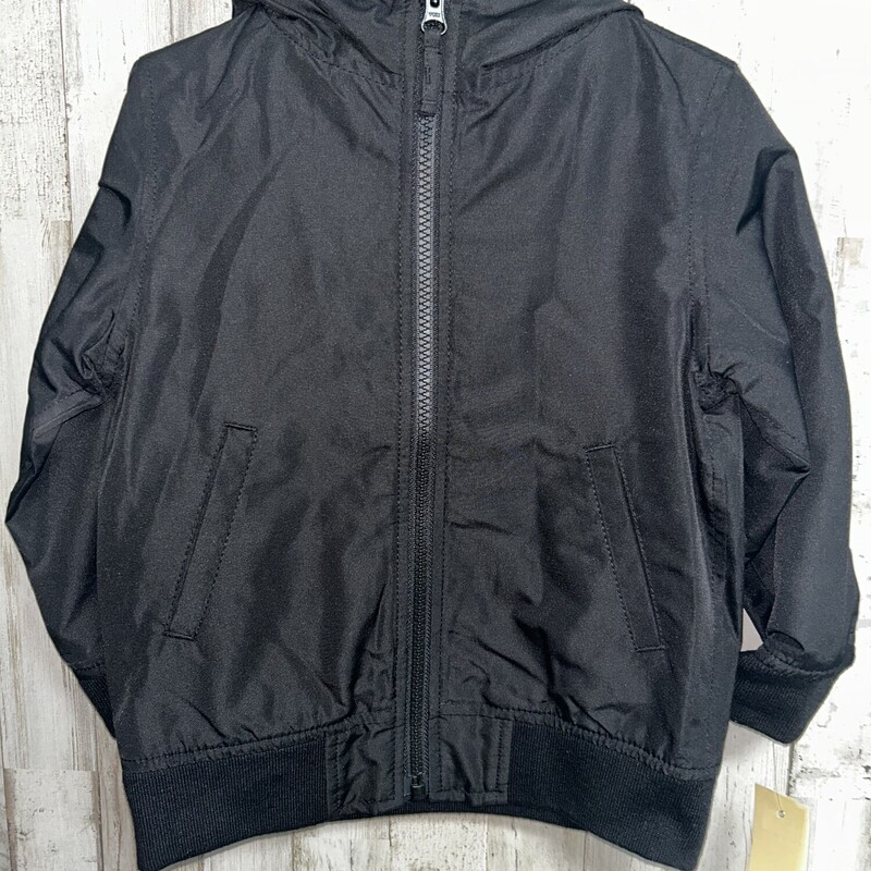 3T Black Zip Jacket, Black, Size: Boy 2T-4T