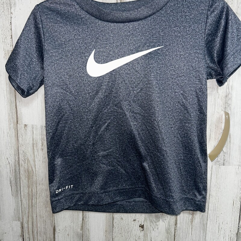 2T Grey Logo Tee, Grey, Size: Boy 2T-4T