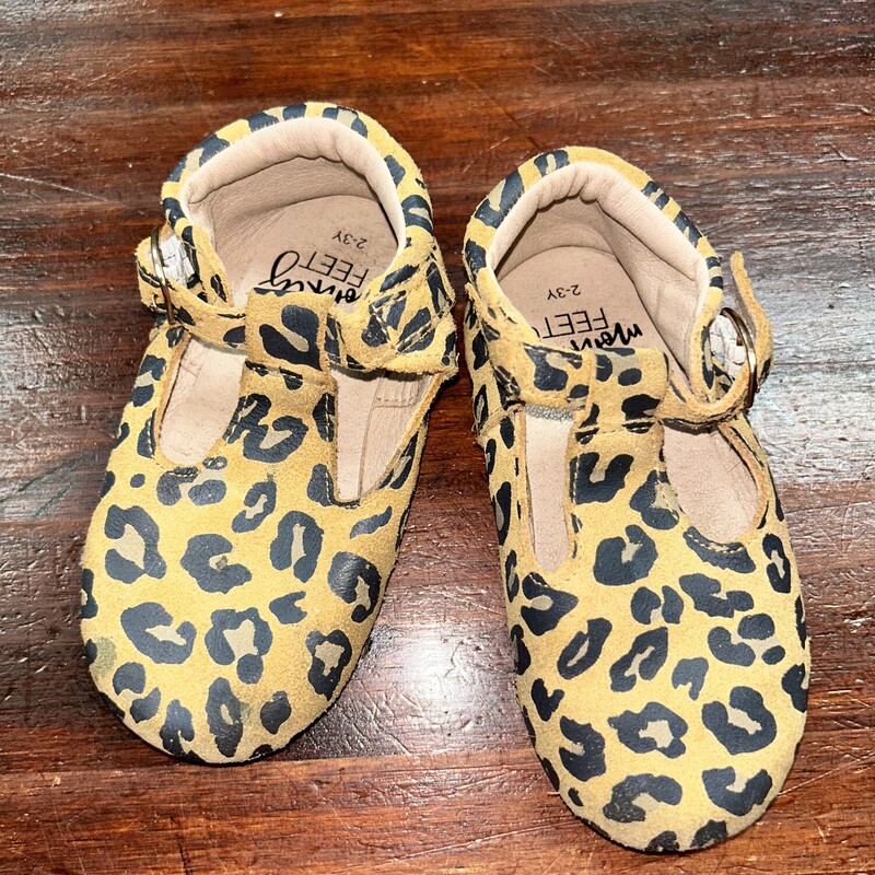 2/3 Cheetah Buckle Shoes