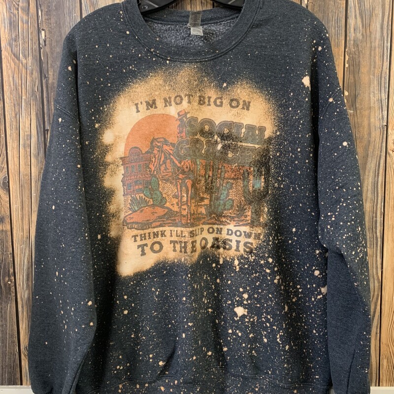 Splatter Cowboy Sweatshir