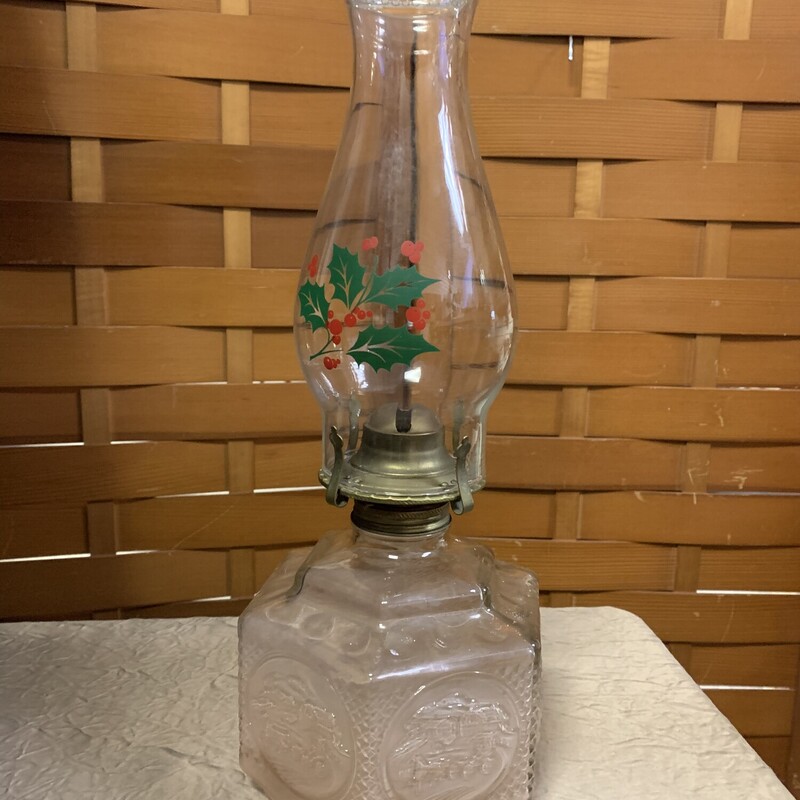 Christmas Oil Lamp