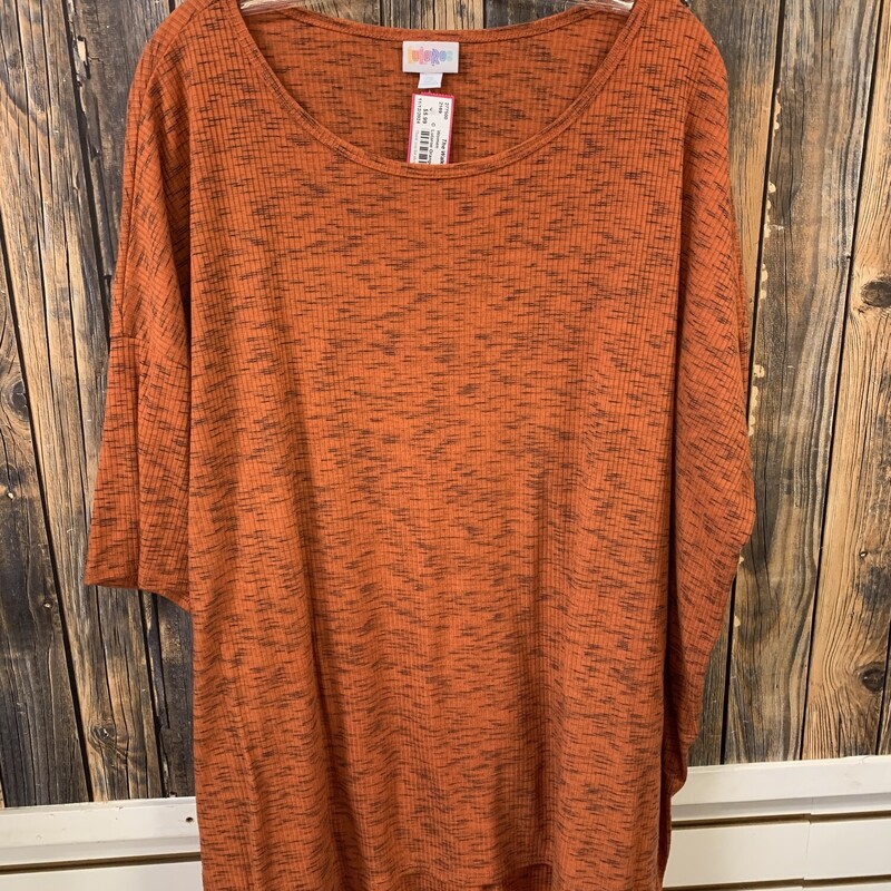 Lularoe Orange Long Shirt, Size: 2XL