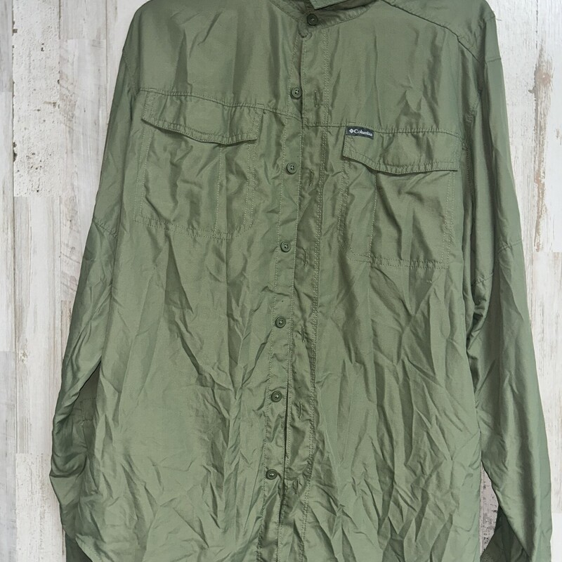 M Green Fishing Shirt