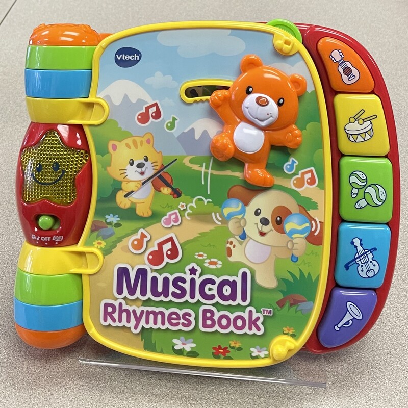 Vtech Musical Rhymes Book
 Multi, Size: None