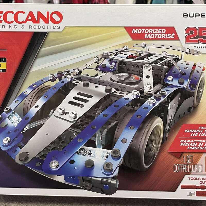 Meccano Super Car, Multi, Size: NEW