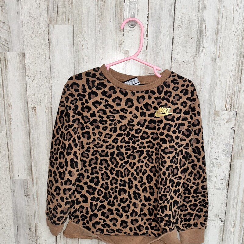 4T Leopard Print Sweatshi