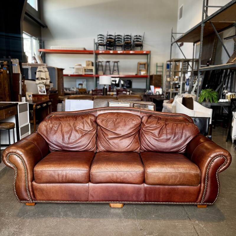 R&R Leather Sofa