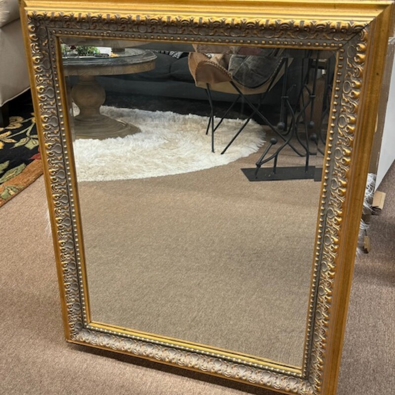 Ornate Beveled Mirror