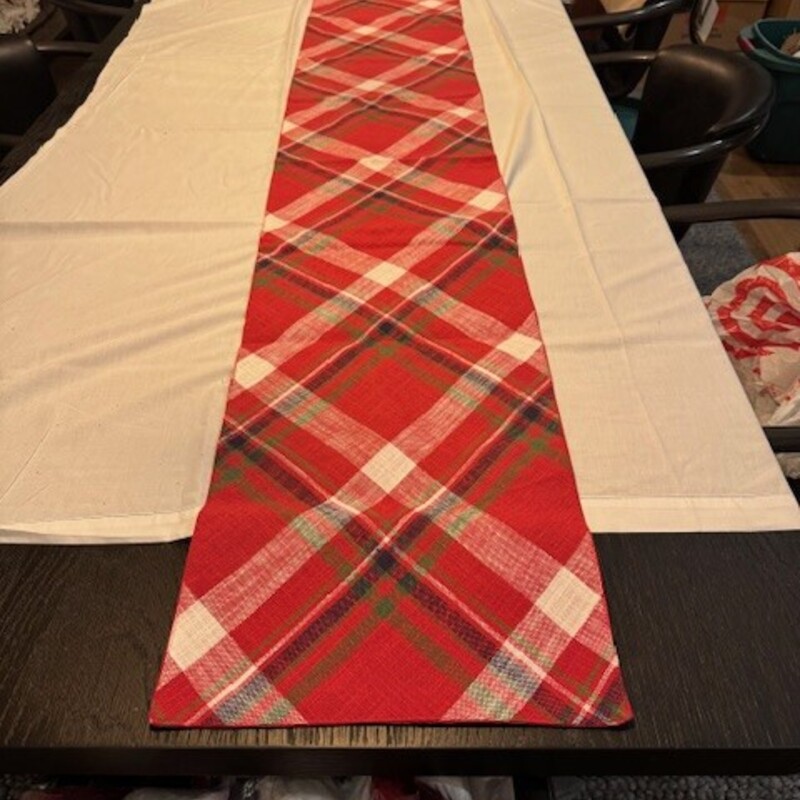 Tartan Plaid Table Runner