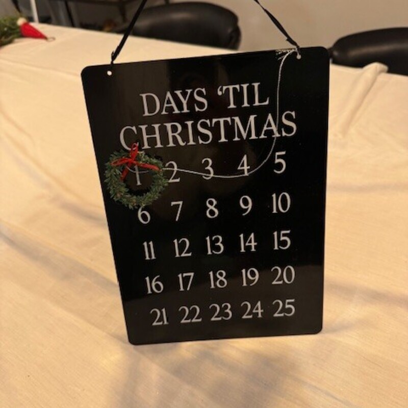 Magnetic Holiday Countdown

Size: 11Tx8W