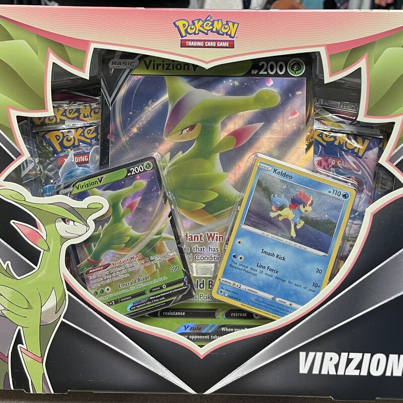 Pokemon Virizon V Box, Multi, Size: NEW