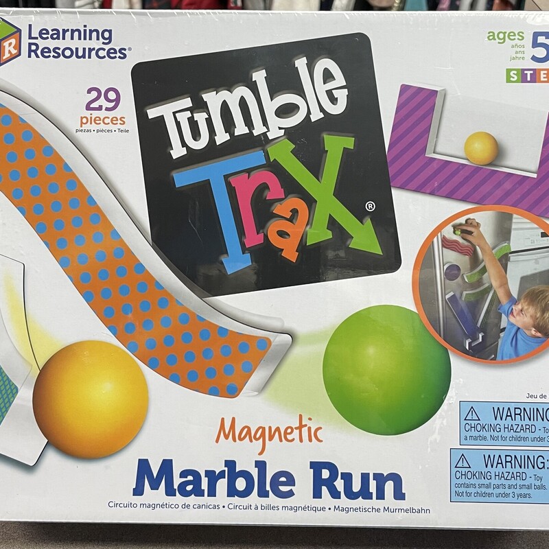 LR Tumble Trax Marble Run, Multi, Size: 5Y+
NEW