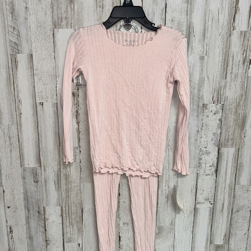 4T 2pc Pink Stripe Pj Set