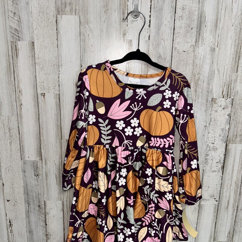 4 Purple Fall Print Tunic