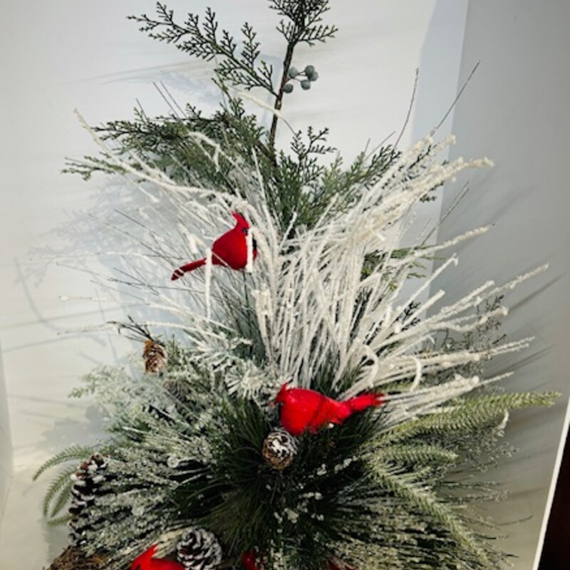 Winter Floral Centerpiece
Xmas Brown
Size: 18x25H