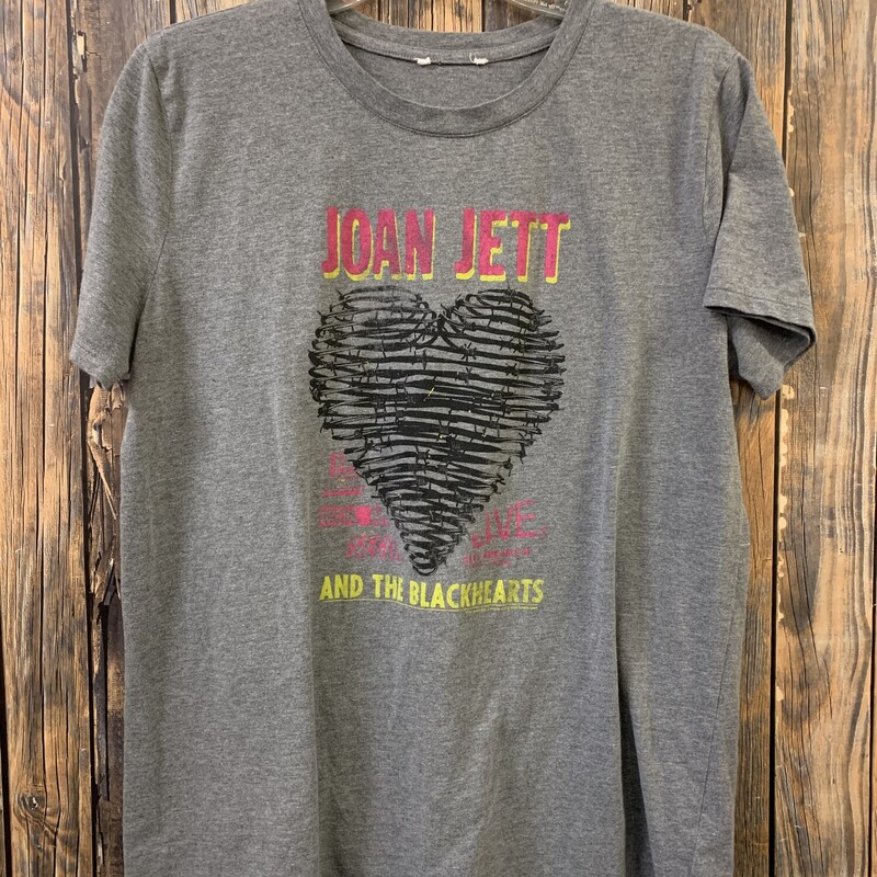 Gray Joan Jett Shirt