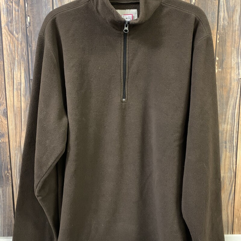 Brown Old Navy Half Zip, Size: L