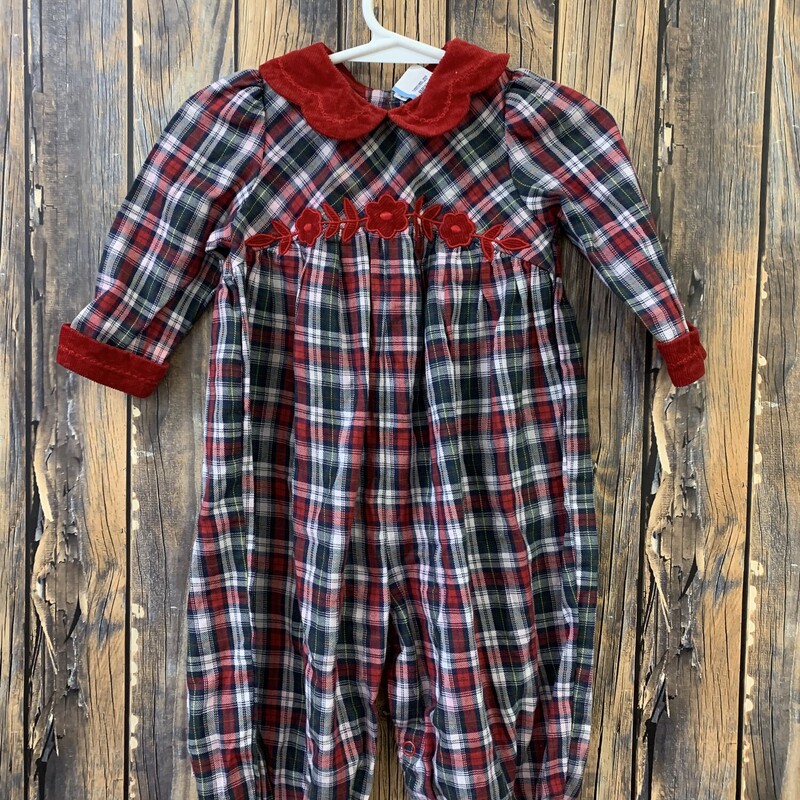 Red/green Plaid Outift