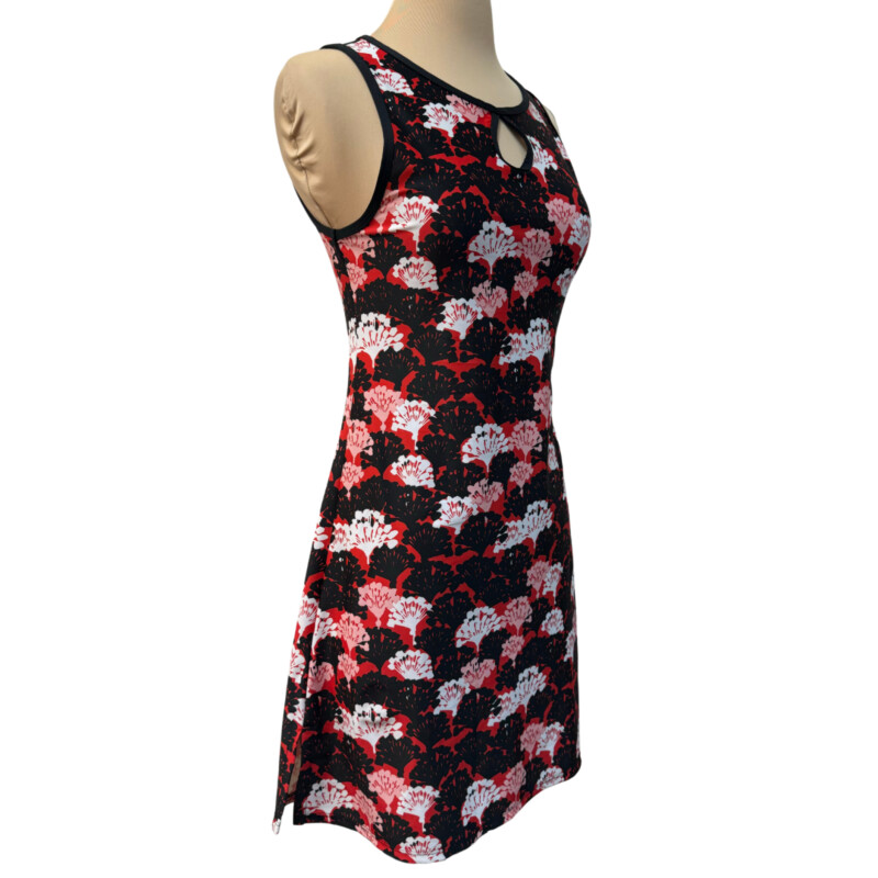 NUU MUU  Dress<br />
Flamenco 2016 Pattern<br />
Key Hole<br />
Color: Red, Black, Pink, and White<br />
Size: Small