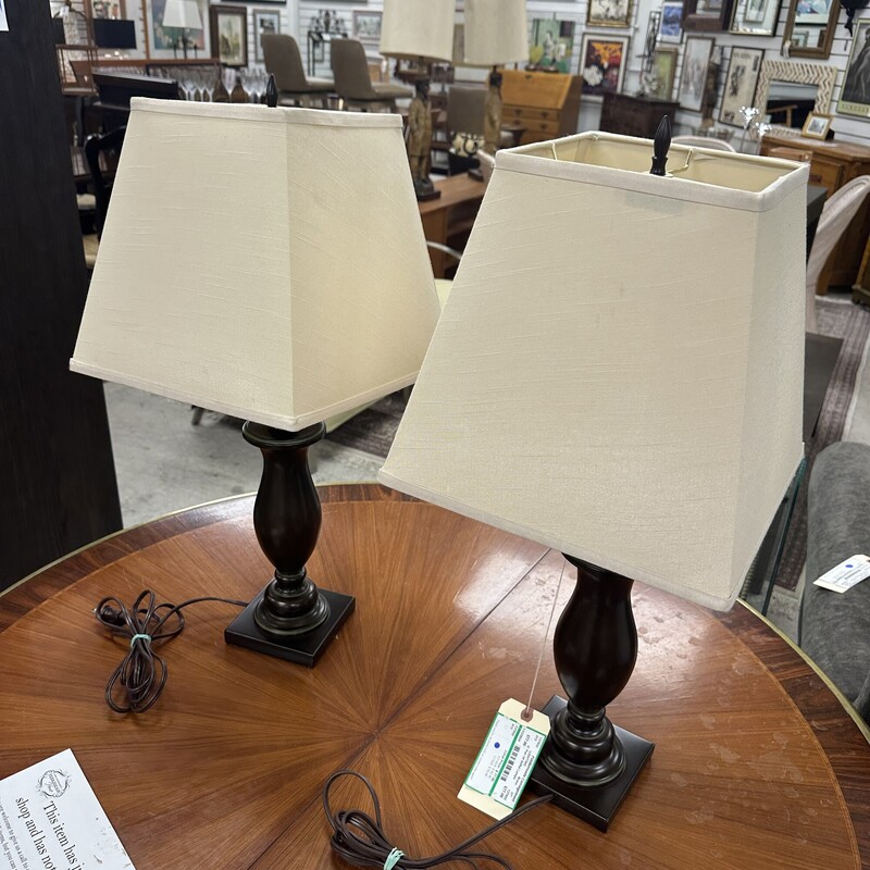 Pair Of Stiffel Lamps