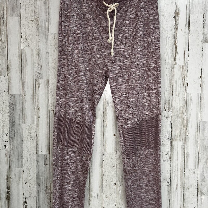 L Red Knit Joggers, Red, Size: Ladies L