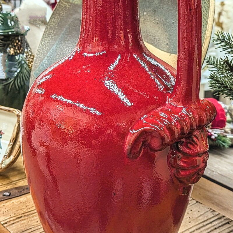 TerraCotta Face Pitcher