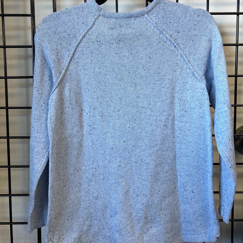 Karen Scott Sweater, Blue, Size: S