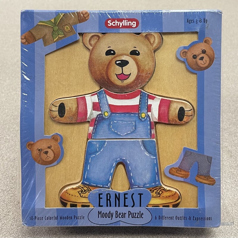 Schylling Ernest Bear Puz