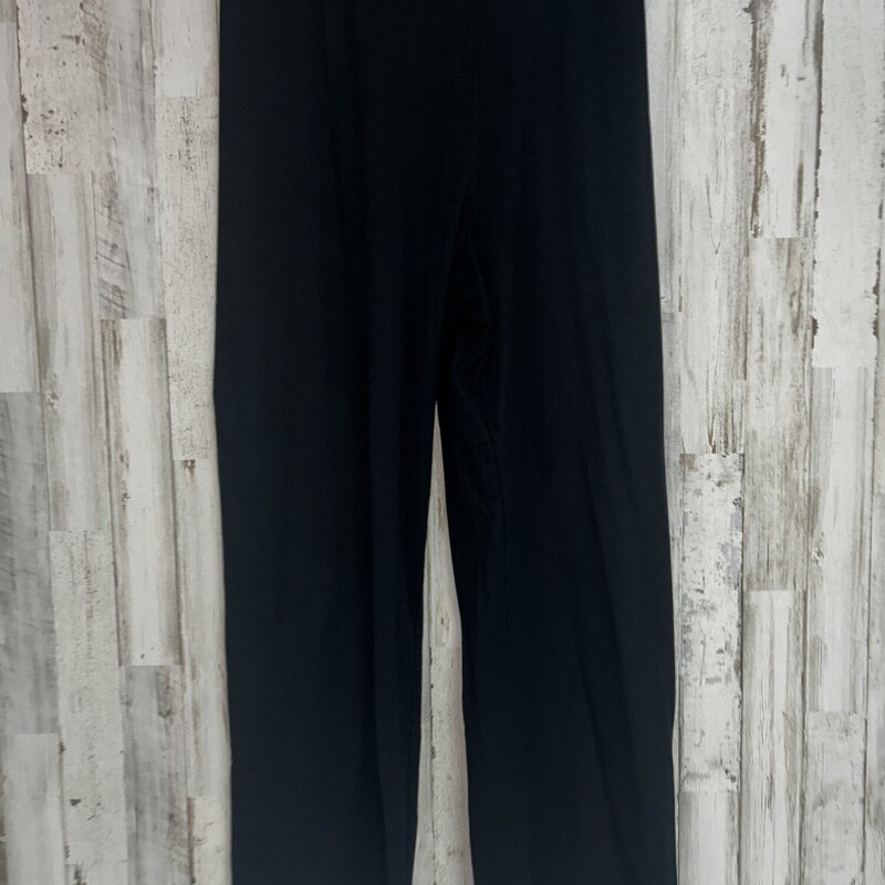 1X Black Pull On Pants