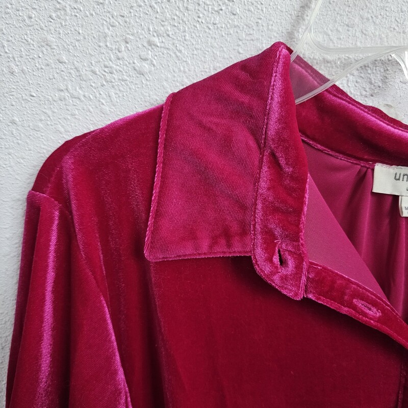 Umgee Velvet, Fushia, Size: Medium