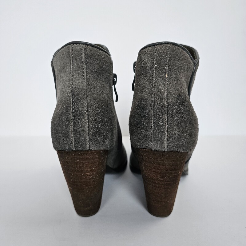 Very Volatile Suede, Grey, Size: 8