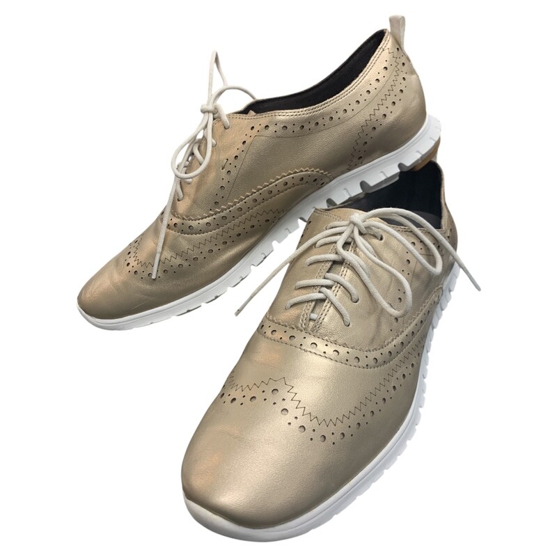 Cole Haan, Gold, Size: 10