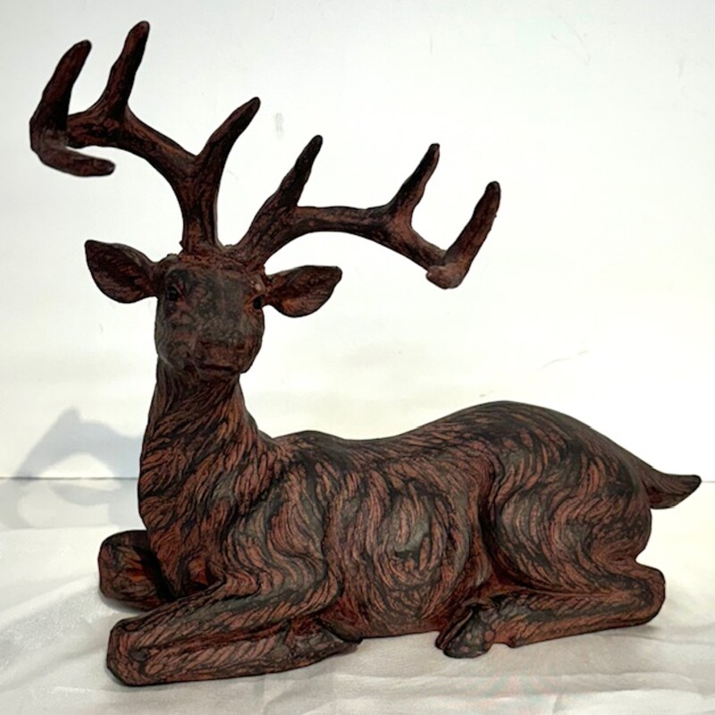 Wood Look Reindeer