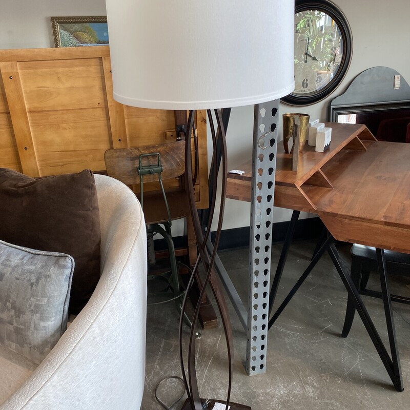 Iron Base Floor Lamp