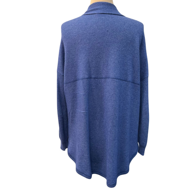 Open Cashmere Cardi
Stunning Blue Color
Size: Large