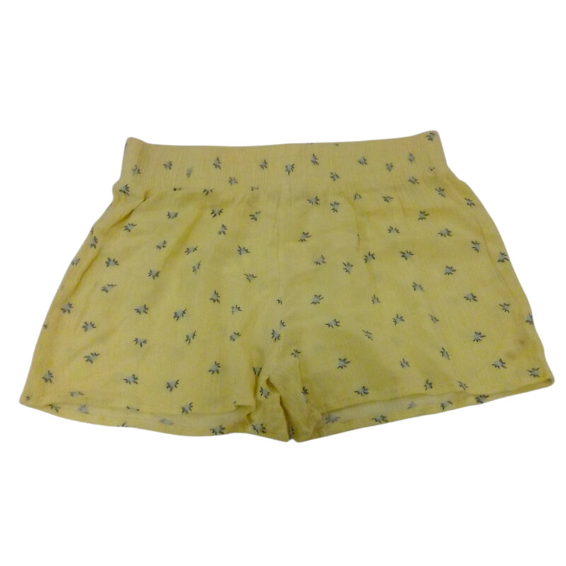 Shorts: Yellow/flowers