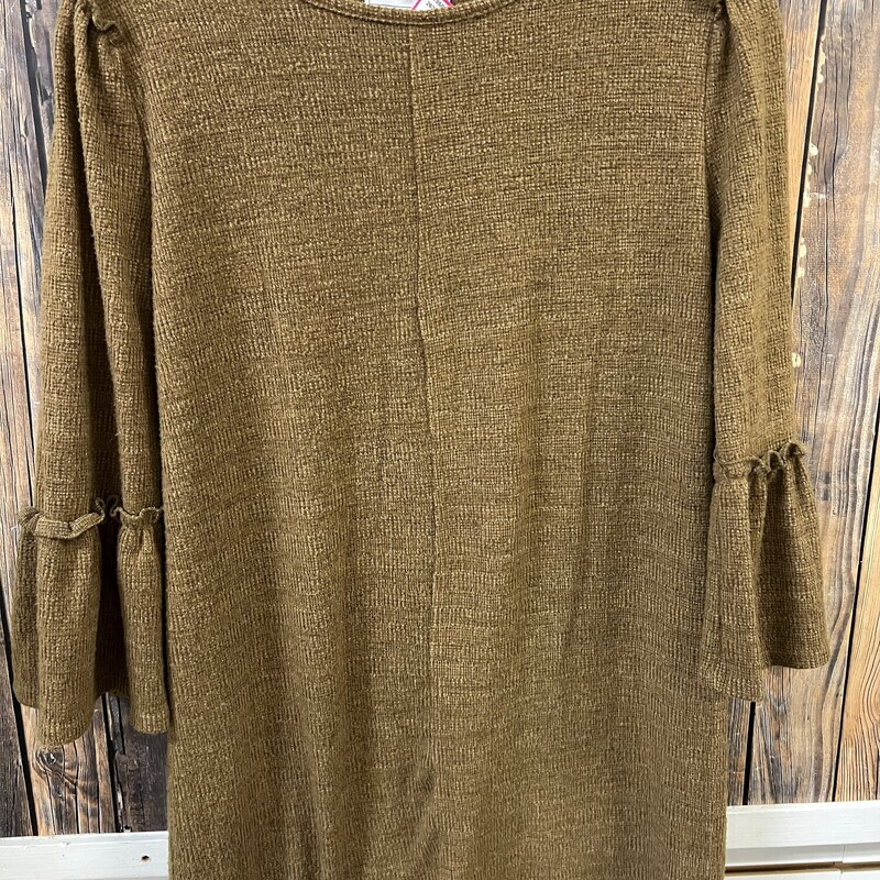 Gold Knit Dress, Size: Small