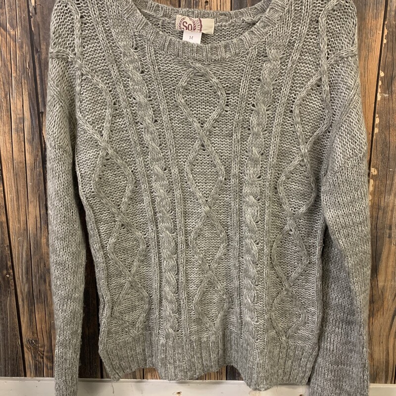 Gray Sweater, Size: M