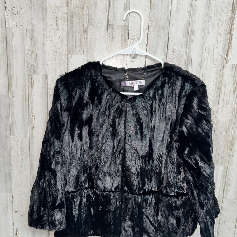 S Black Fur Jacket