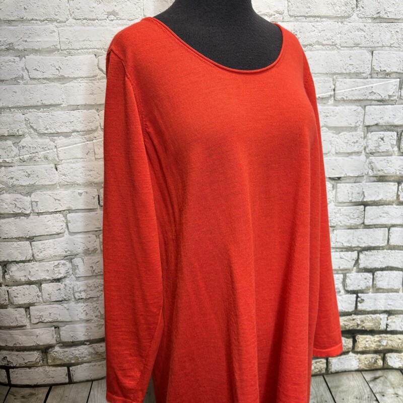 Eileen Fisher, Red, Size: 2X