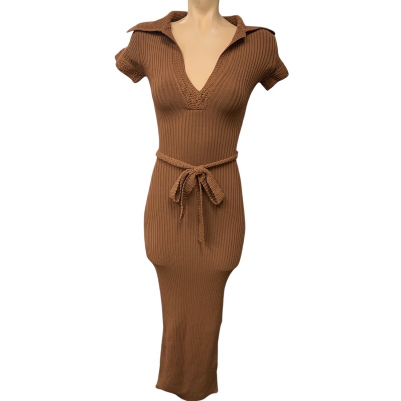 Moon River Dress, Brown, Size: S