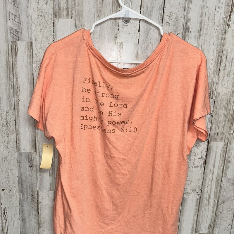 XL Coral Warrior Tee, Orange, Size: Ladies XL