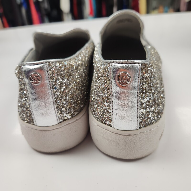 Michael Kors, Silver, Size: 9.5