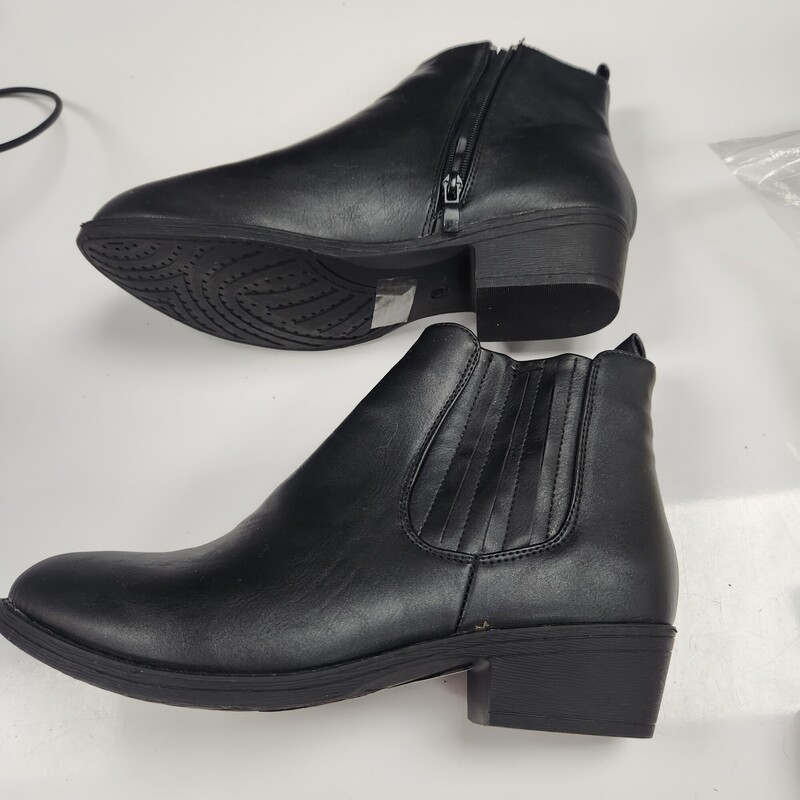 Streetwear Society Bootie, Black, Size: 9