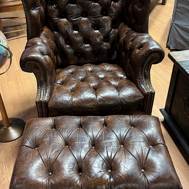 Chesterfield Hi-Back Lthr