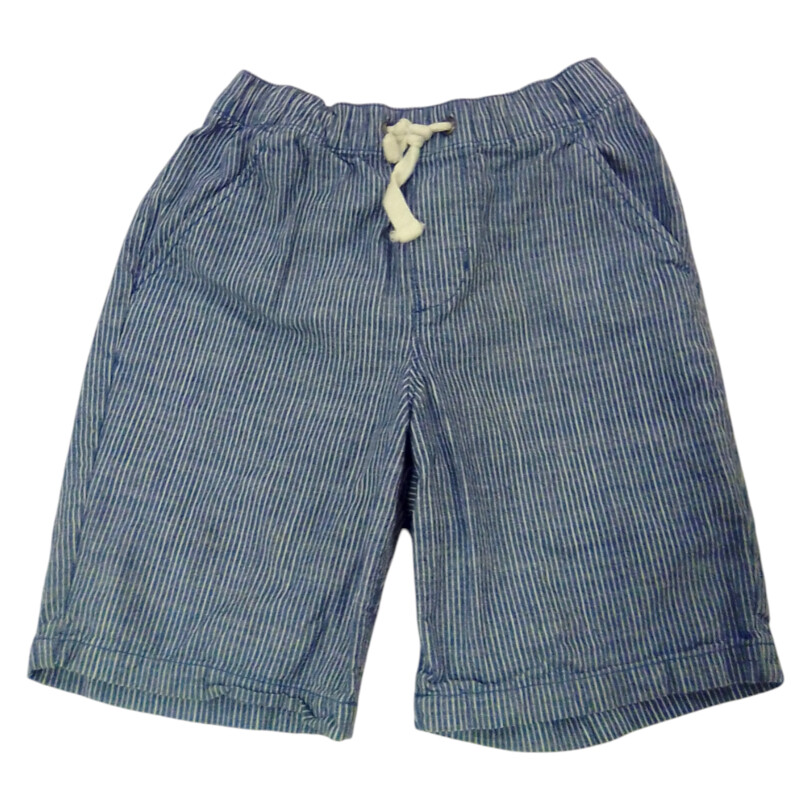 Shorts: Pinstripes/blue